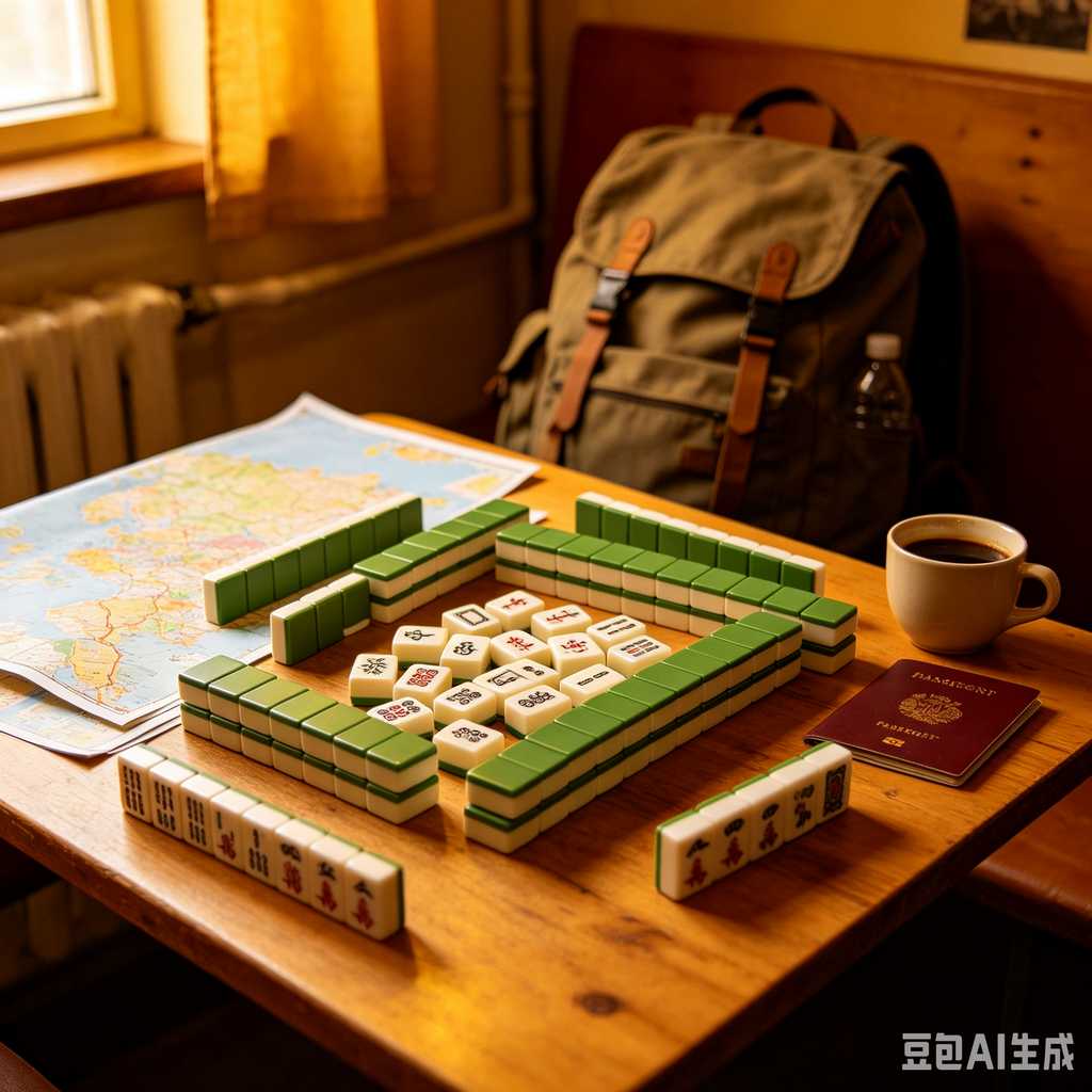 unique color mahjong tiles design