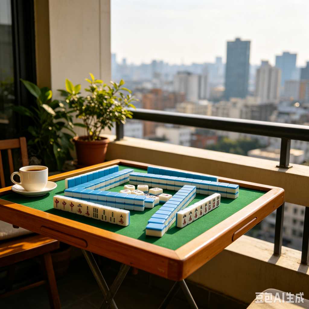 embossed mahjong set design